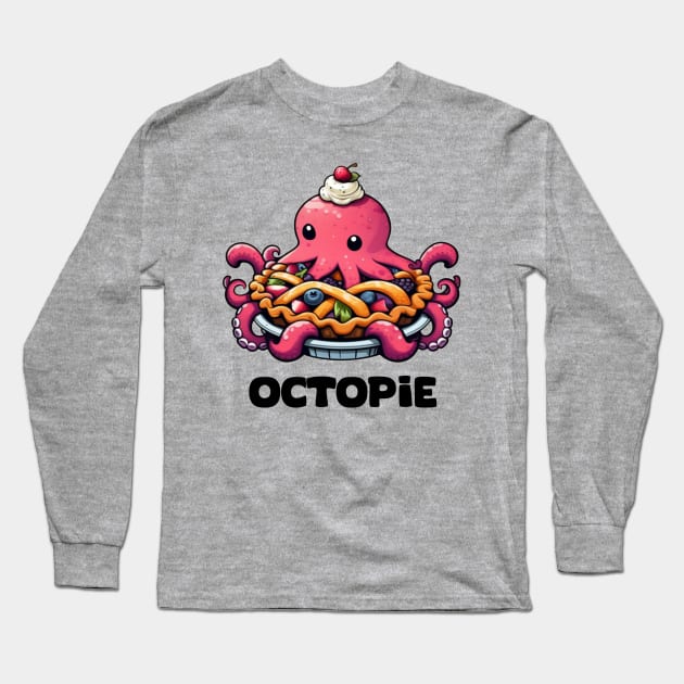 Octopie Long Sleeve T-Shirt by TheUnknown93